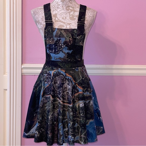 Blackmilk Dresses & Skirts - Blackmilk witcher wild hunt overall jumper dress pinafore fairycore renaissance